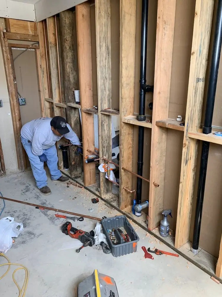 Commercial rough-in plumbing for Commercial Plumbing in Quail Hill